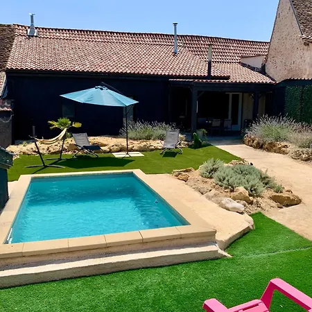 Le 007 Refuge -rurale Elegant Piscine Privee Сasa de vacaciones *
